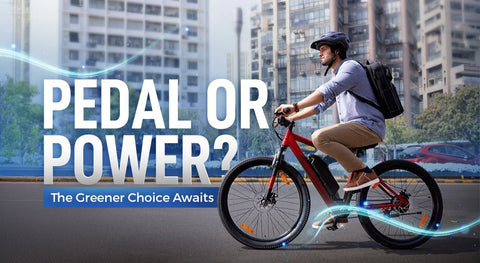 E-Bikes vs. Traditional Bicycles and Cars: Which is More Sustainable?