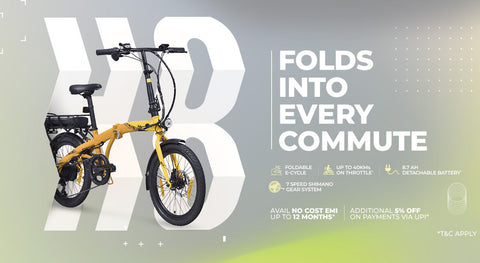 Hero Lectro H8: Fold into Every Commute