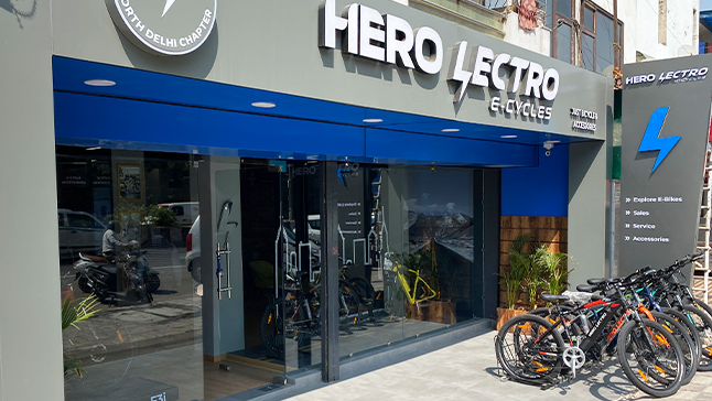 hero lectro showroom near me